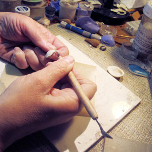 Metal Clay Class Working 3