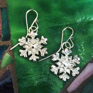 Snowflake 2 Earrings-2